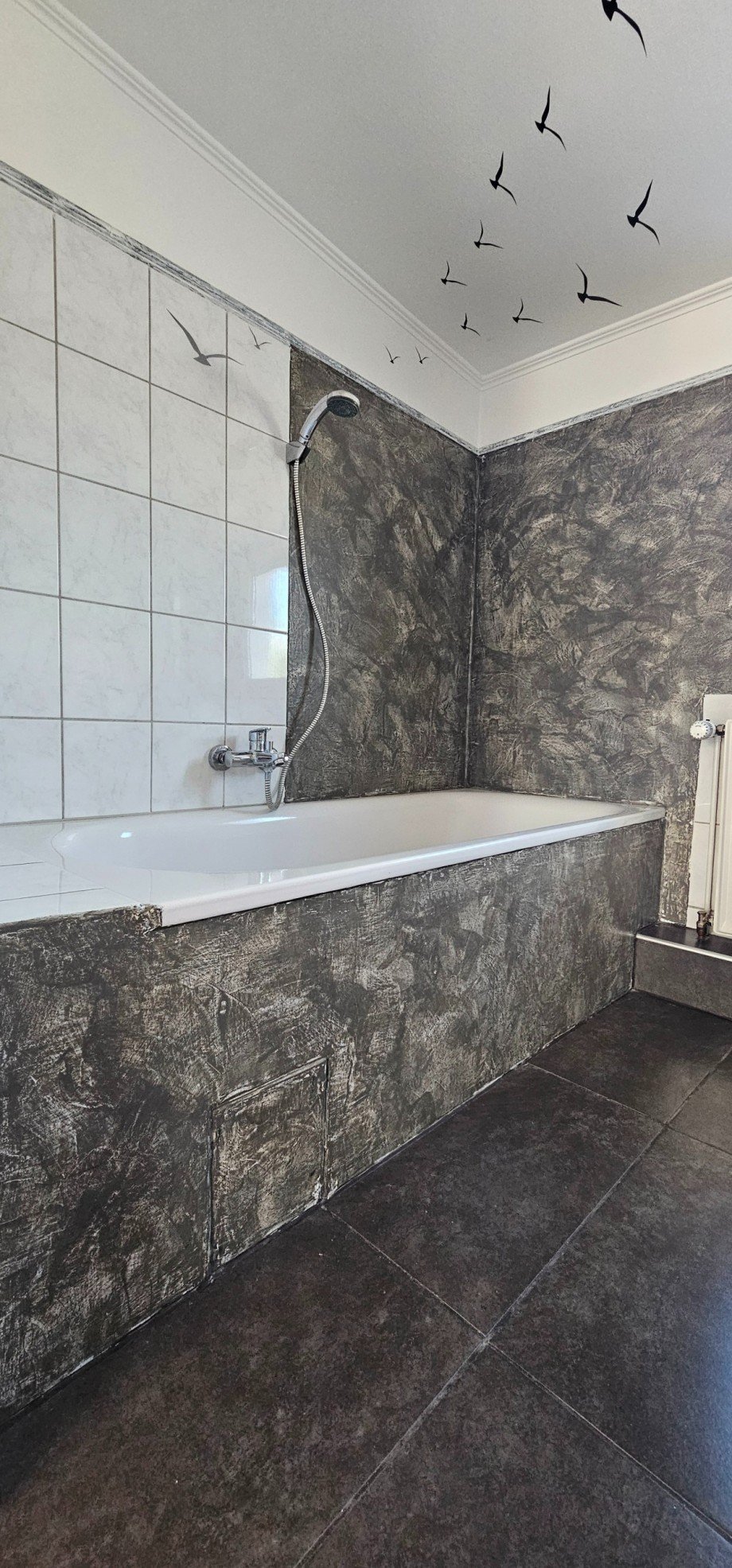 Bad mit Badewanne 1. OG Doppelhaush�lfte L�beck