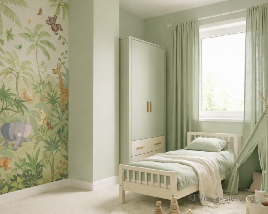 Kinderzimmer_Gl�ckstadt_Visualisierung_GOLDWINGS HOME STAGING Einfamilienhaus Gl�ckstadt