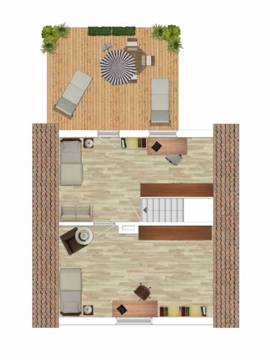 Grundriss Obergeschoss Einfamilienhaus Pinneberg