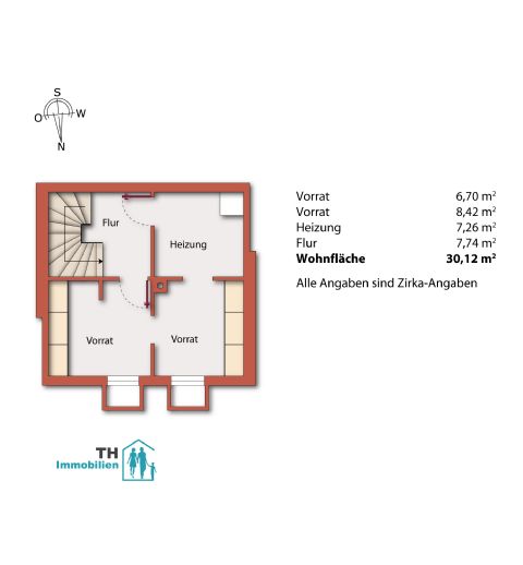 Grundriss Reihenmittelhaus Elmshorn