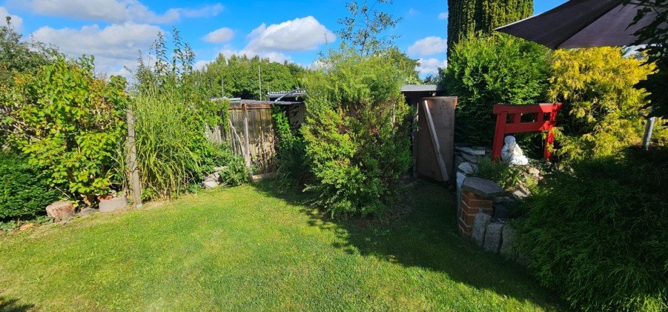 Garten Doppelhaush�lfte L�beck